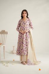 3 Piece Printed Lawn Printed Suit (UC0112)