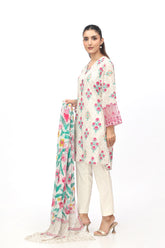 3 Piece Printed Lawn Suit (PD1294)