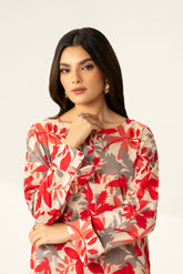 2 Piece Printed Lawn Suit (PD1330)