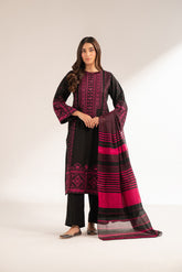 3 Piece Lawn Karandi Embroidered Suit (CS0387)