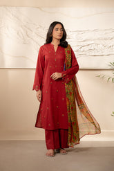 3 Piece Unstitched Lawn Printed Suit (UC0053)