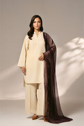 1 Piece Chiffon Embroidered Dupattas/Stoles (FD0074)