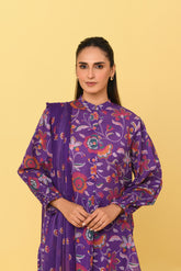 3 Piece Unstitched  Lawn Printed Suit (UC0031)