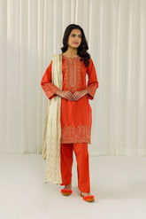 1 Piece Printed Lawn 1 Piece Dupatta (CD0001)