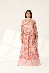 3 Piece Printed Lawn Suit (CP0019)