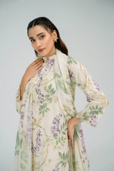 3 Piece Printed Lawn Suit (CP0036)