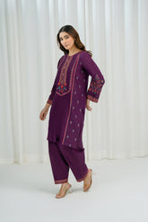 2 Piece Lawn Embroidered Suit (CS0032)