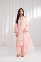 3 Piece Lawn Embroidered Suit (CS0186)