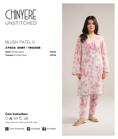 2 Piece Lawn Printed Unstitched Suit (UC0088)