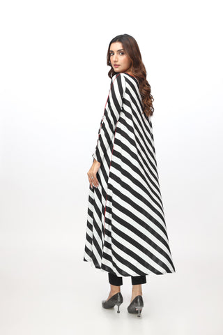 1 Piece Printed Linen Printed Shirt (HB1220)