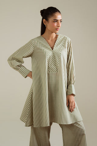2 Piece Printed Khadar Cut Suit (BZ0081)
