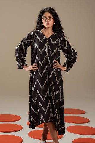 1 Piece Net Frock Shirt (BZ0083)
