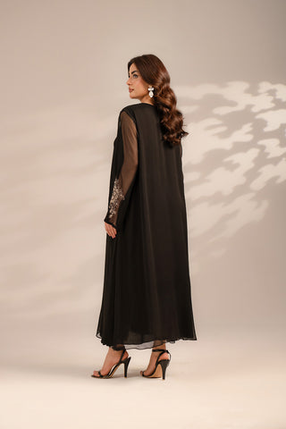 1 Piece Chiffon Embroidered Shirts (FS0087)