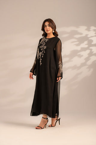 1 Piece Chiffon Embroidered Shirts (FS0087)