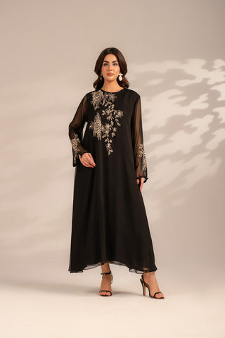 1 Piece Chiffon Embroidered Shirts (FS0087)