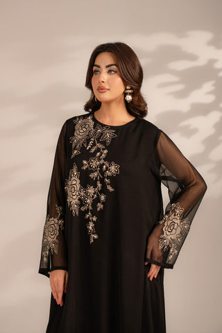 1 Piece Chiffon Embroidered Shirts (FS0087)