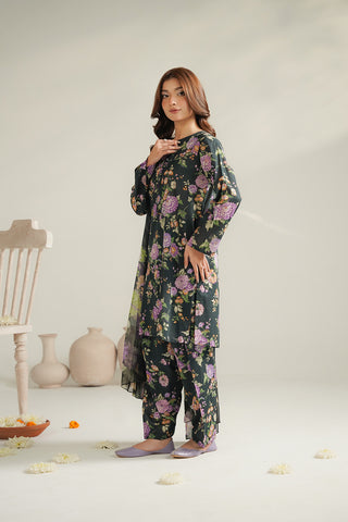 3 Piece Lawn Printed Unstitched Suit (UC0091)