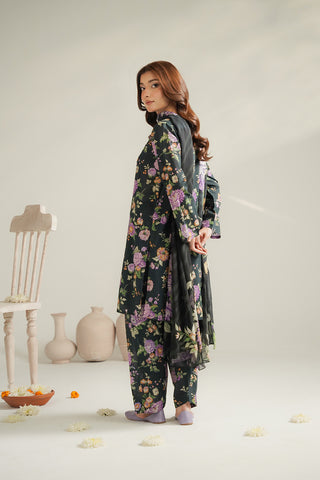 3 Piece Lawn Printed Unstitched Suit (UC0091)