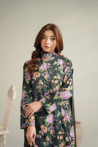 3 Piece Lawn Printed Unstitched Suit (UC0091)