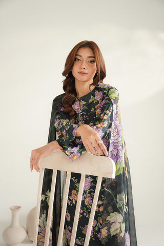 3 Piece Lawn Printed Unstitched Suit (UC0091)