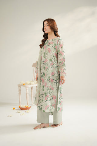 3 Piece Lawn Printed Unstitched Suit (UC0102)
