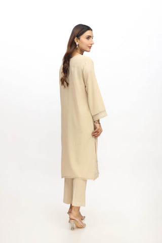 2 Piece Lawn Karandi Embroidered Suit (BA0050)