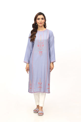 1 Piece Lawn Karandi Embroidered Shirt  (BB9932)