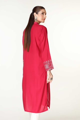 1 Piece Lawn Karandi Embroidered Shirt  (BB9944)