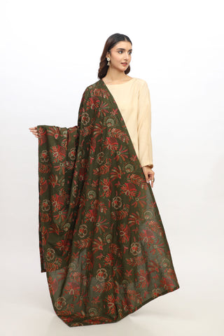 1 Piece Lawn Karandi Shawl (BB9985)