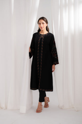 1 Piece Slub Khaddar Embroidered (BE0035)