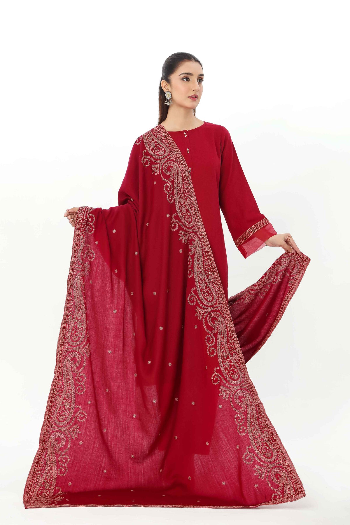 Also remove this articles from the web, after resolve the issue will inform to you for relive. - 1 Piece Pashmina Embroidered Shawl (BS0020)