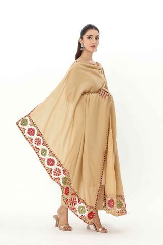 1 Piece Shawl Embroidered Shawl (BS0024)