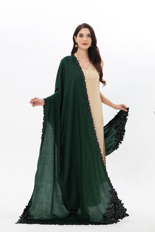 1 Piece Pashmina Embroidered Shawl (BS0034)