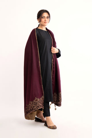 1 Piece Semi Pashmeena Embroidered (BS0042)