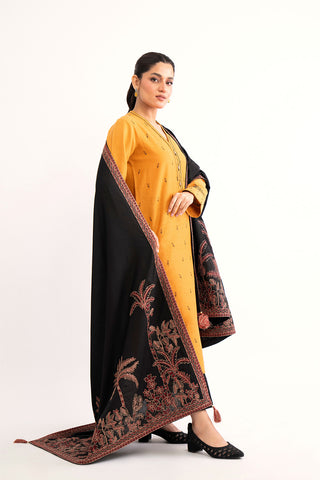 1 Piece Lawn Karandi Embroidered (BS0043)