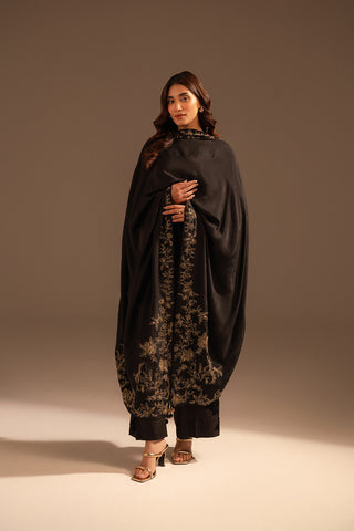 1 Piece Resham Cotton Embroidered Shawls (FH0022)