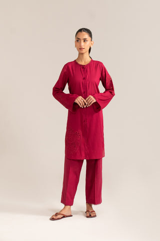 2 Piece Lawn Embroidered Suit (CP0072)