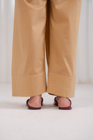 1 Piece Cambric Solid Farshi Shalwar (CA0029)