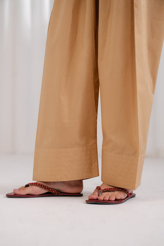 1 Piece Cambric Solid Farshi Shalwar (CA0029)
