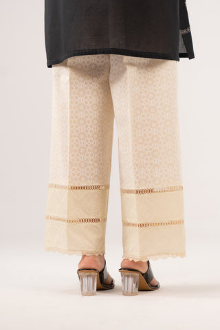 1 Piece Printed Cambric Embroidered Culottes (CB0008)