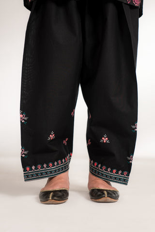 1 Piece Cambric Embroidered Bottom (CB0009)