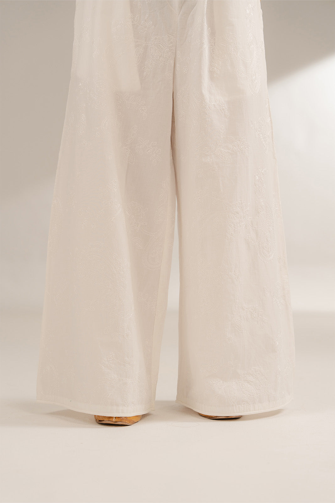 1 Piece Cambric Embroidered Bottoms (CB0016)