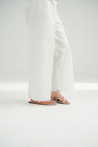 1 Piece Cambric Embroidered Culottes (CB0024)