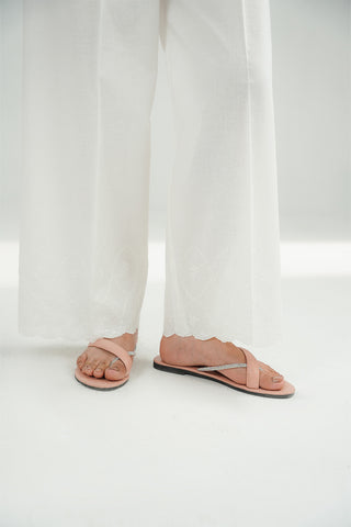 1 Piece Cambric Embroidered Culottes (CB0024)