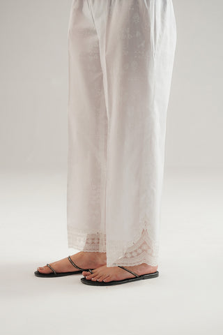 1 Piece Printed Cambric Embroidered Culottes (CB0032)