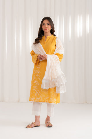 1 Piece Chiffon Embroidered (CD0005)