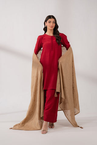 1 Piece Lawn Embroidered Dupattas/Stoles (CD0008)