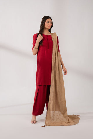 1 Piece Lawn Embroidered Dupattas/Stoles (CD0008)