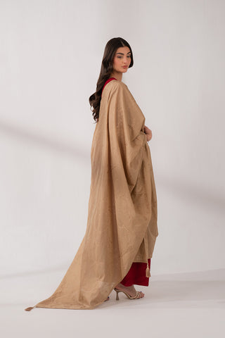 1 Piece Lawn Embroidered Dupattas/Stoles (CD0008)