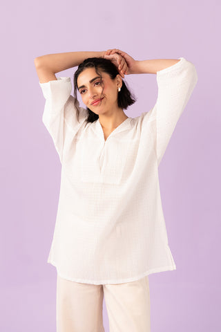 1 Piece Cotton Solid Shirt (CF0128)